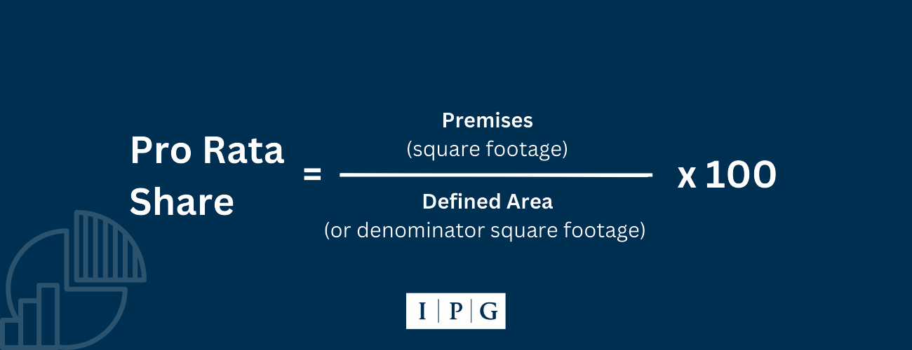 Pro Rata Share Formula