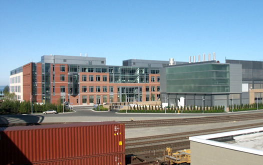 Amgen Pharmaceuticals building Seattle