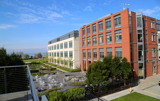 Amgen Pharmaceuticals building Seattle