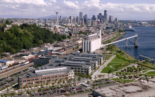 Amgen Pharmaceuticals building Seattle