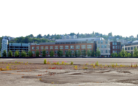 Amgen Pharmaceuticals building Seattle