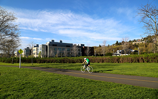 Amgen Pharmaceuticals building Seattle