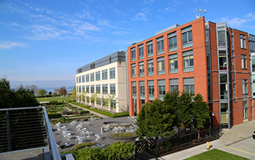 Amgen Pharmaceuticals building Seattle