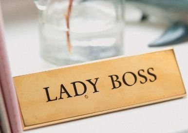 Lady Boss sign