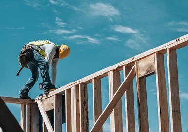 Construction site worker