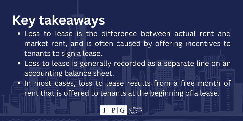 loss to lease key takeaways