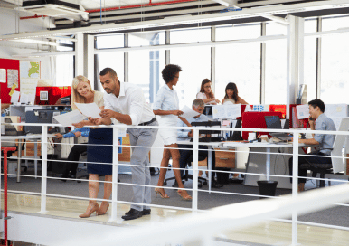 mezzanine office space