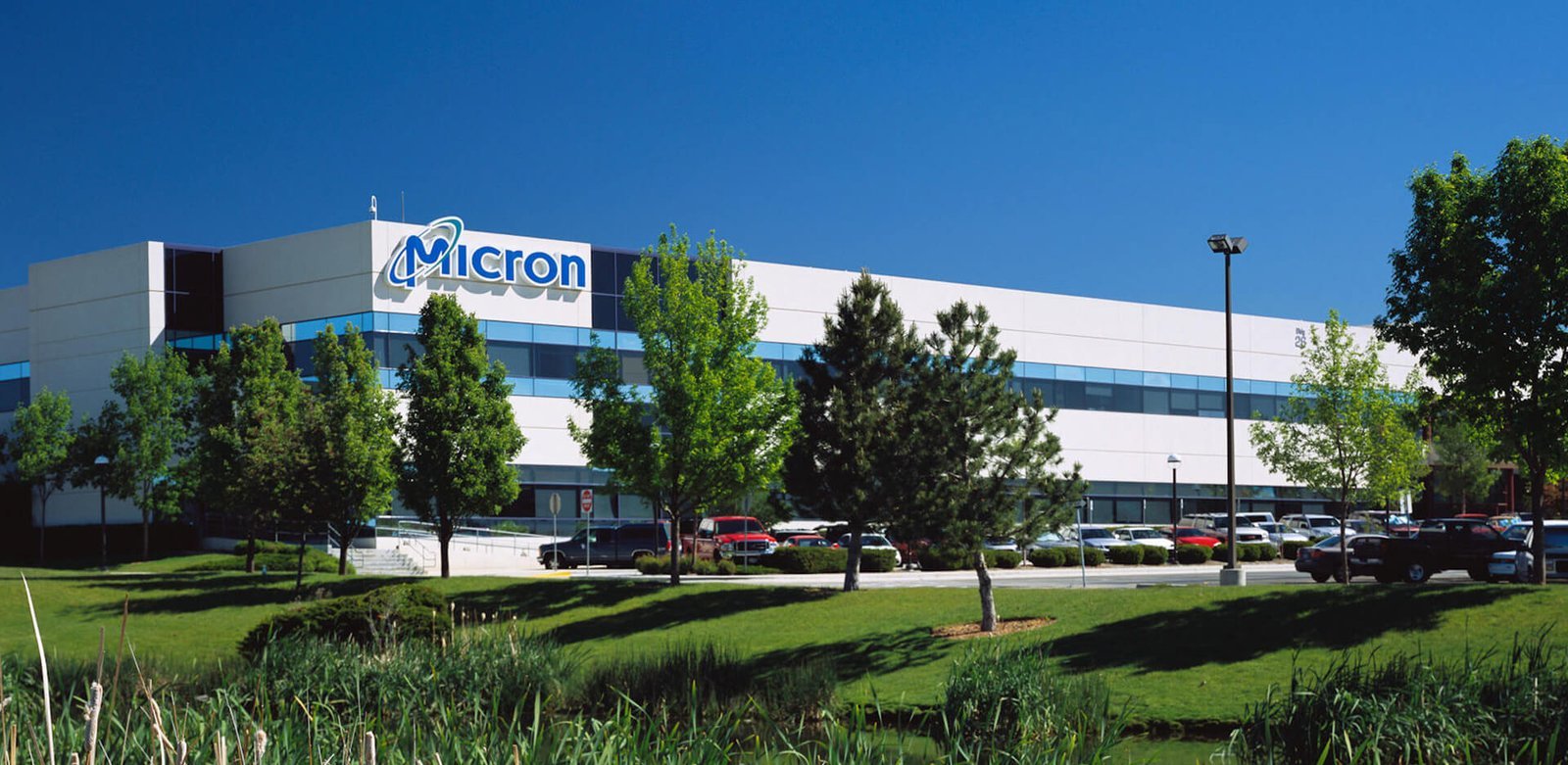 Micron building exterior