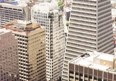 Large commercial buildings in San Francisco